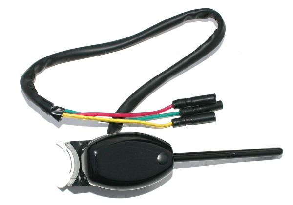 Blinkerschalter 12V schwarz, 2CV / AK