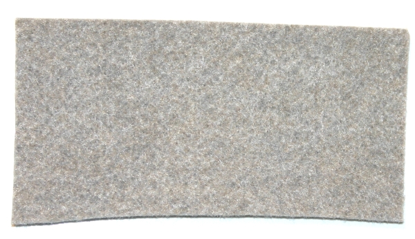 Filzverkleidung innen grau (o. 3. Fenster) (wie OE / 4tlg.), DYA