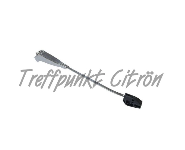 Wischerarm chrom -wie original- für Wischerblatt mit Federmechanismus, 2CV / AK