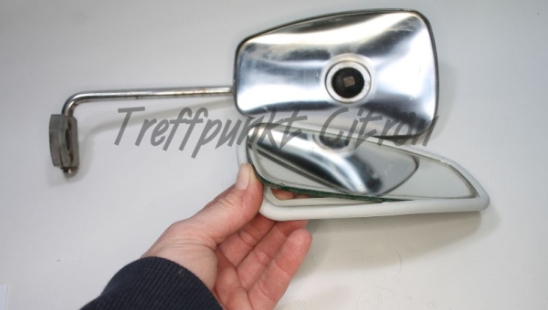 Spiegeglaseinfassung links oder rechts, 2CV / AK / AKDY / DYANE