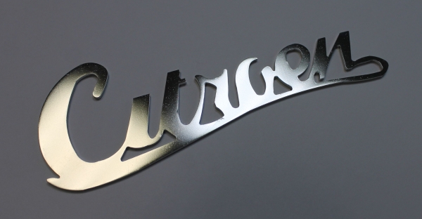 CITROEN - Schriftzug (Edelstahl)