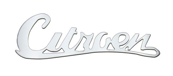 CITROEN - Schriftzug (Edelstahl)