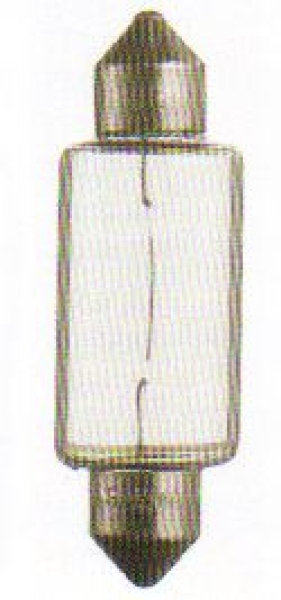 Sofitte 6V 18W (Sockel: SV8,5-8 / Maße: 15,5x44)