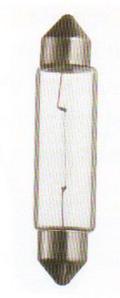 Sofitte 12V 21W (Sockel: SV8,5-8 / Maße: 15,5x44)