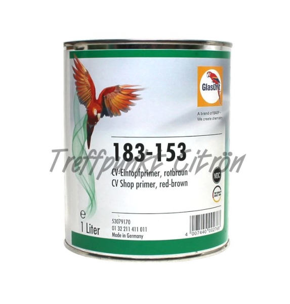 Rostschutzgrundierung GLASURIT rotbraun 1K, 1Liter