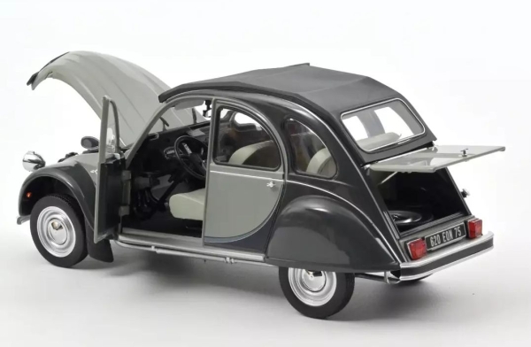 NOREV: Citroën 2CV Charleston grau/grau  (1:18)